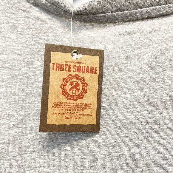 Three Square Women's Texas A&M Aggies V Neck Short Sleeve Shirt Heather Gray XL - Picture 3 of 4